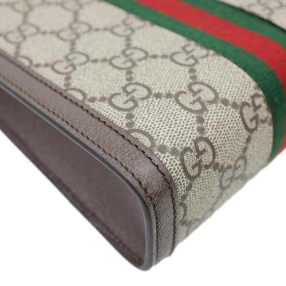 Gucci Ophidia Mini Convertible GG Canvas Shoulder Bag Beige 772317 - Picture 6 of 9